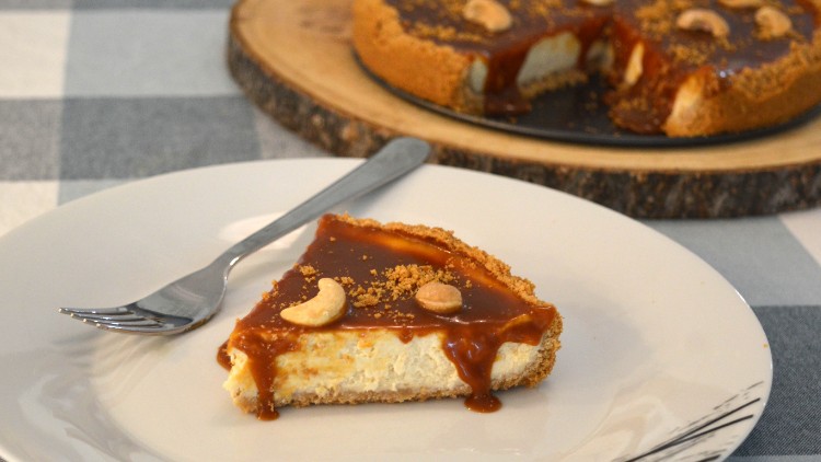 Cheesecake de Caramelo Salgado